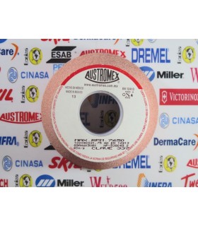 337-Rueda 4" X 1-1/2" X 1-1/4" Naranja