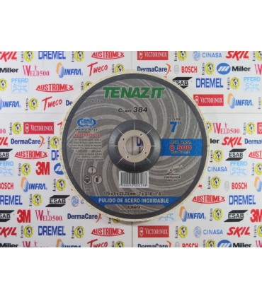 384-Disco de asbesto 7"