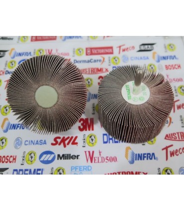 2626-Rueda flap 3" X 1-1/2" C/V 1/4" G.180