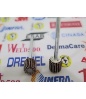 1608-Rueda flap 3/8" X 3/8" C/V 1/8" G.80