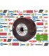 726-Rueda flap 6" X 2" X 1" G.50