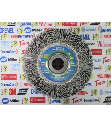 2917-Rueda flap 6" X 2" X 1" G.120