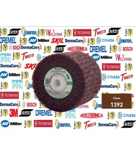 1392-Rodillo de fibra 4 1/4"