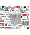 2308-Rodillo de fibra 4"
