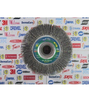 2911-Rueda flap 6" X 2" X 1" G.36