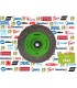 2845-Carda circular 6"