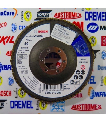Disco laminado 4 1/2" G.40 Bosch